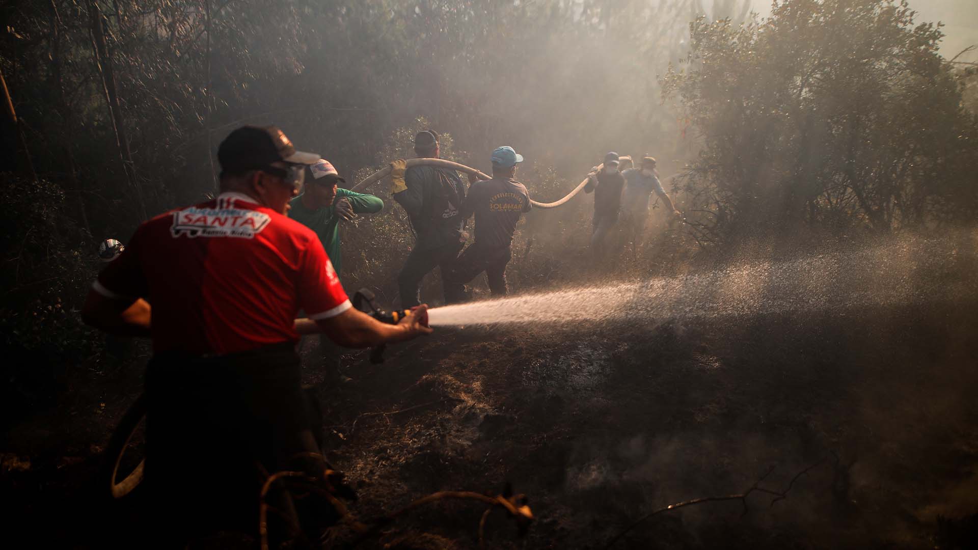 Fotos incendio Sopo - Especiales Semana