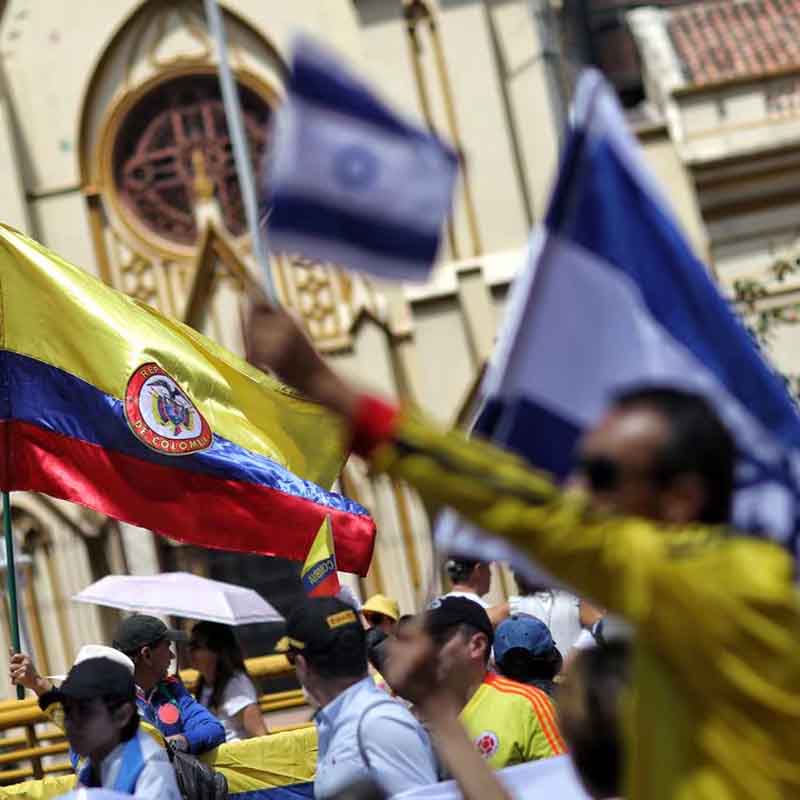 Marchas del 1 de mayo en Colombia, así avanzan las movilizaciones en todo el país.