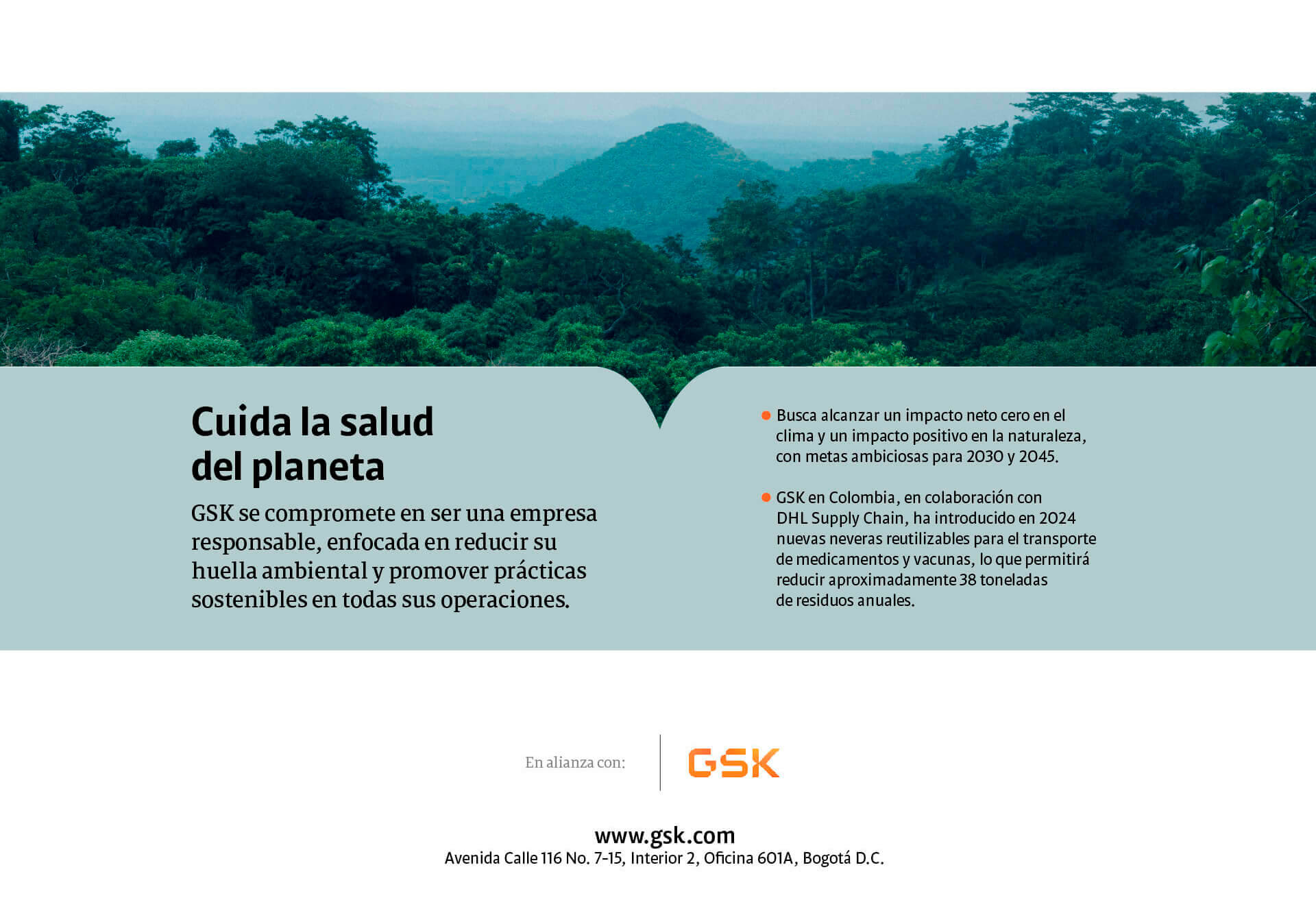 GSK Colombia: ciencia, tecnología y talento para adelantarse a la enfermedad