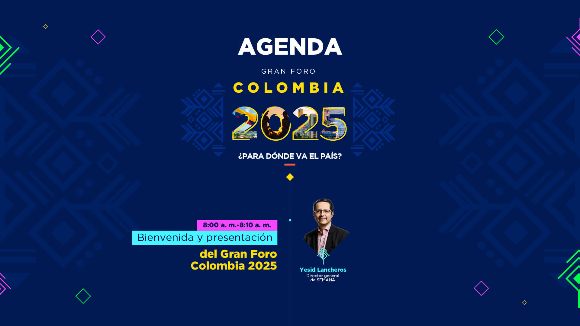 Gran Foro Colombia 2025: ¿para dónde va el país?