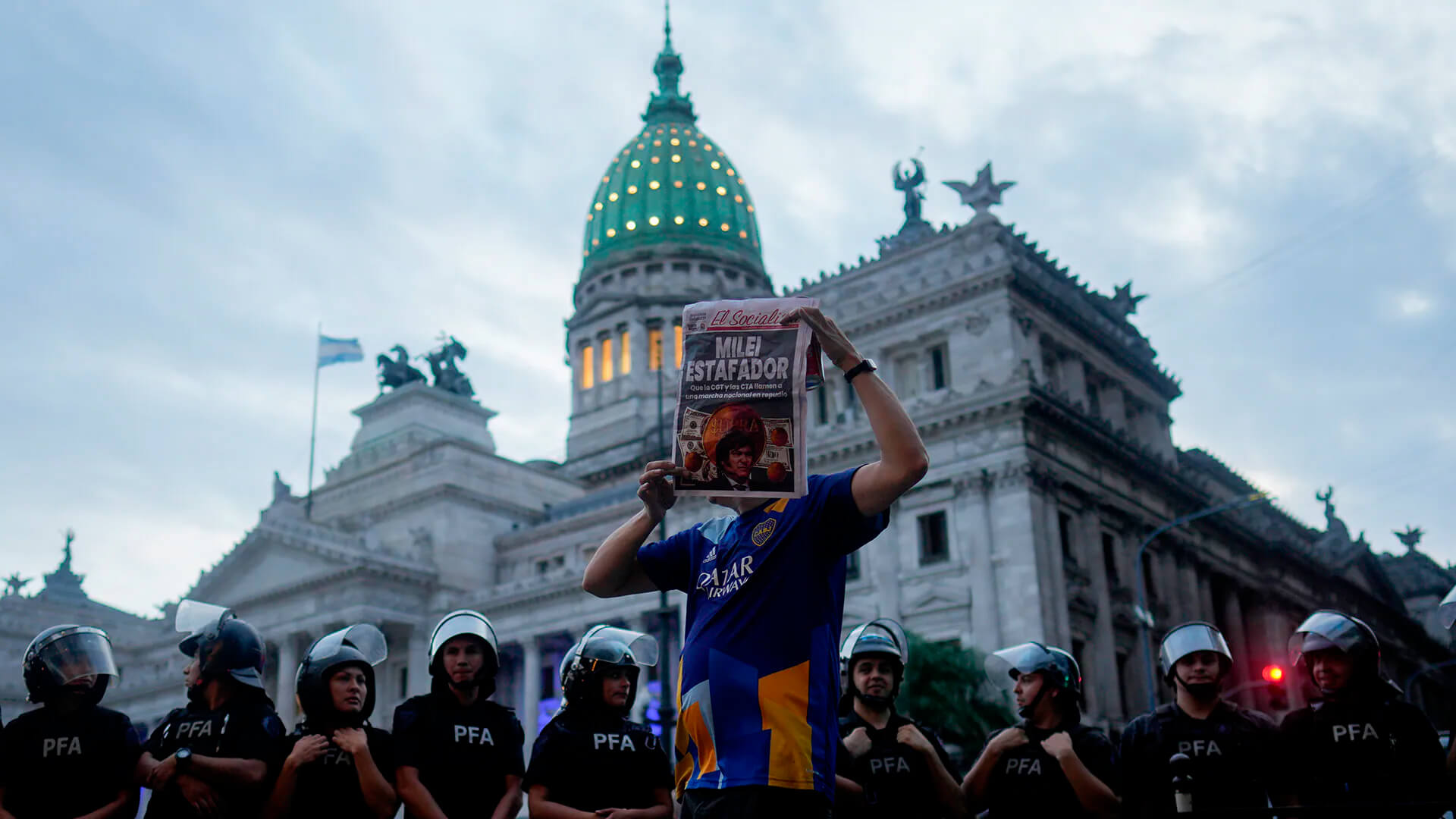 El mundo en imágenes: los hechos más relevantes, acá