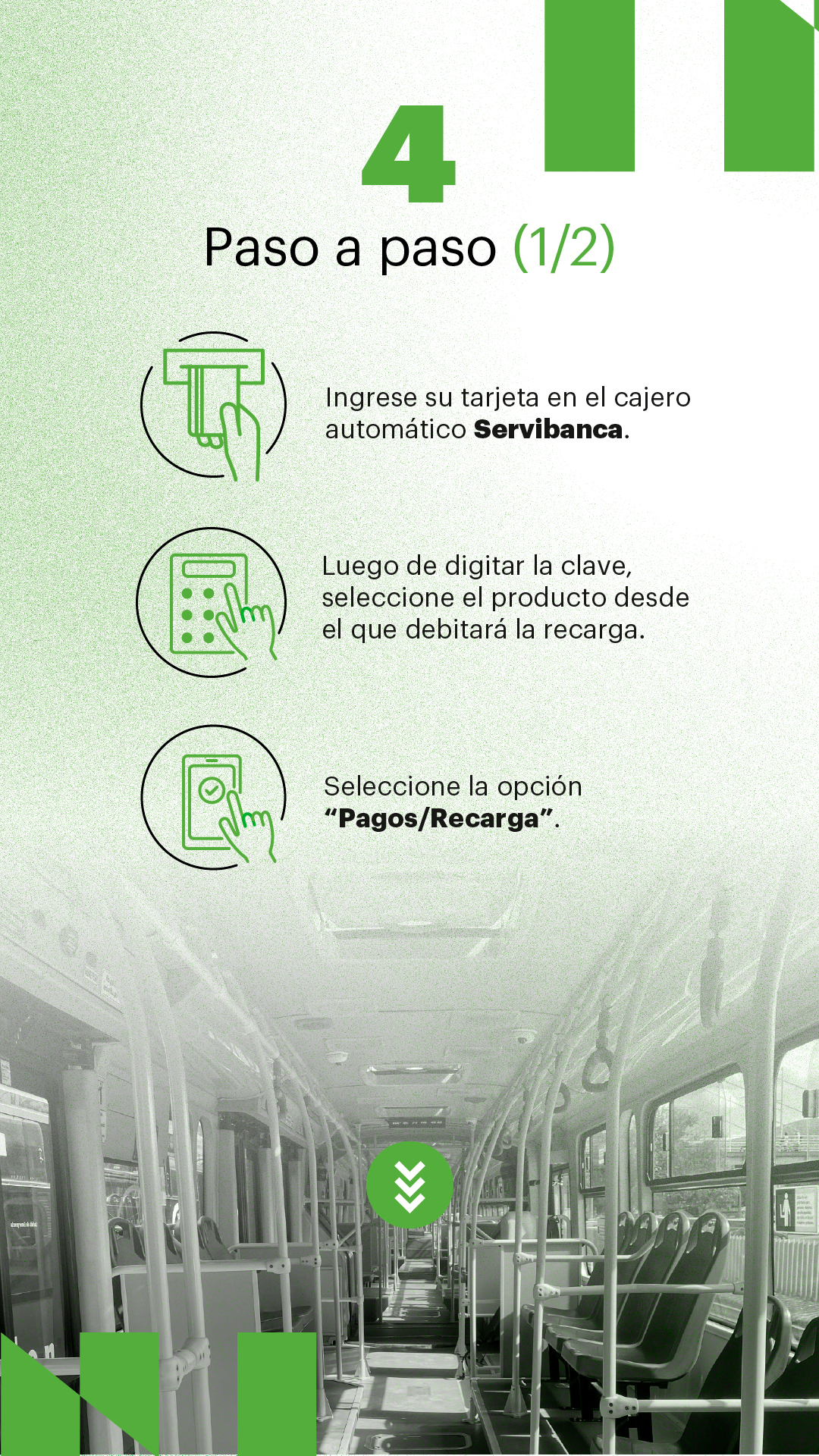 Así puede recargar la tarjeta tullave de Transmilenio y el SITP en cajeros Servibanca - Especial Semana