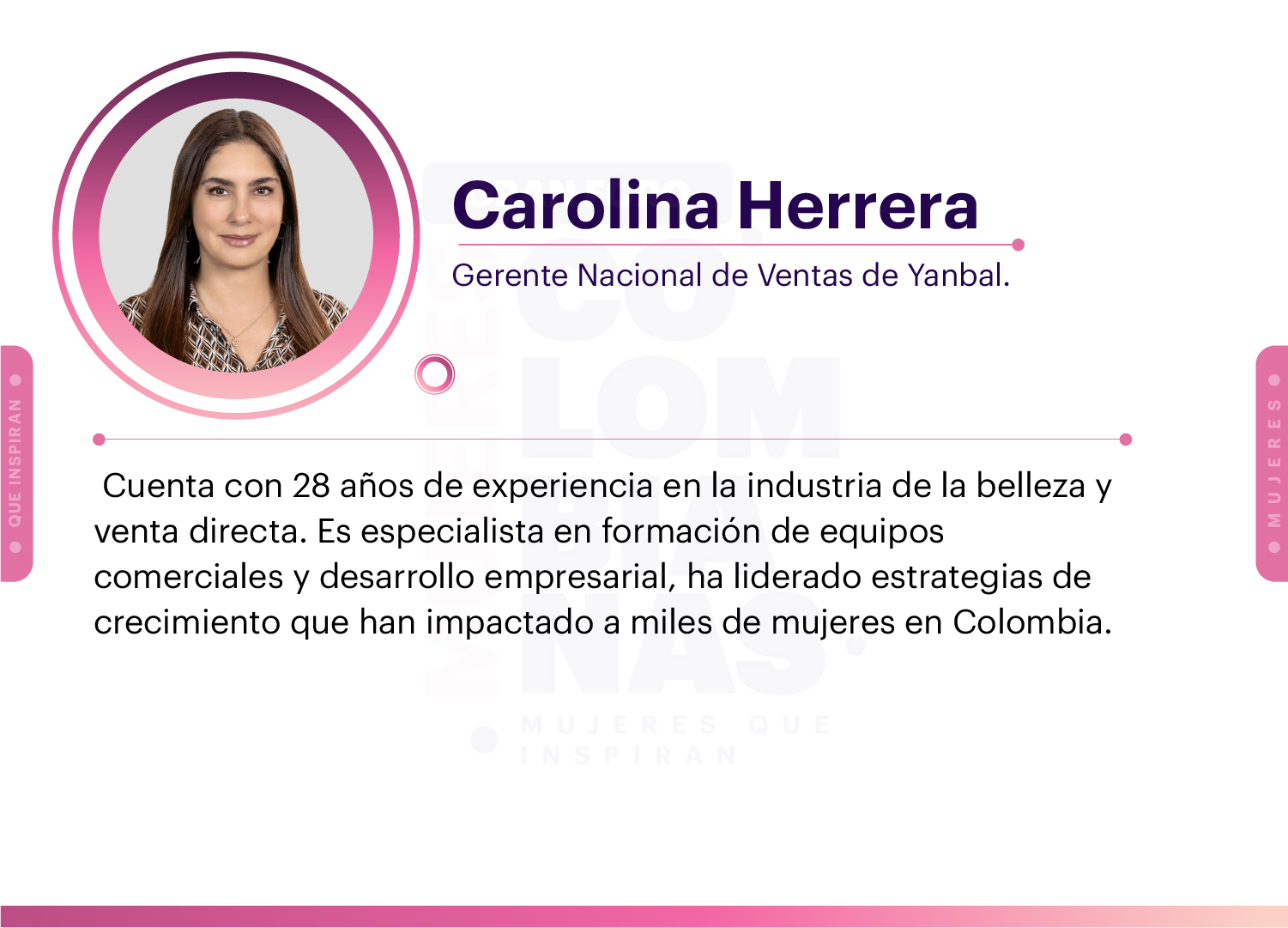 Gran Foro Mujeres Mujeres colombianas, mujeres que inspiran