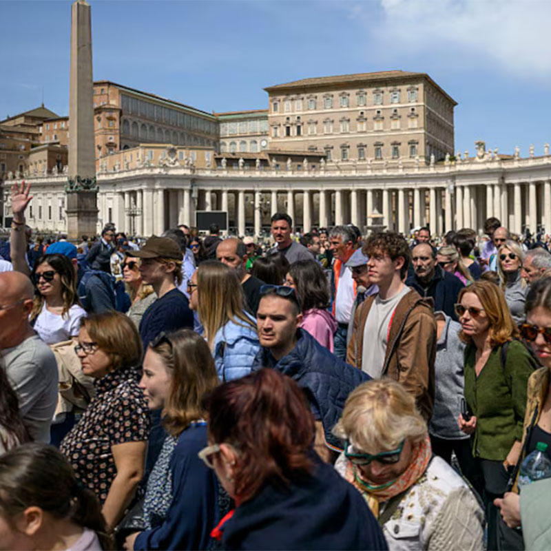 El adiós al papa Francisco