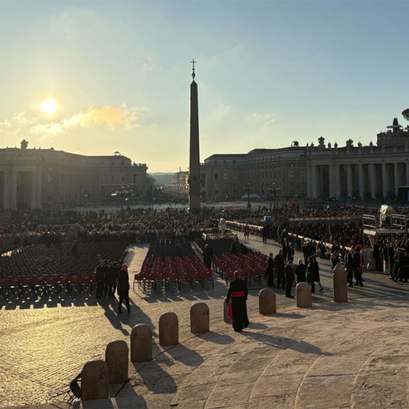 El adiós al papa Francisco