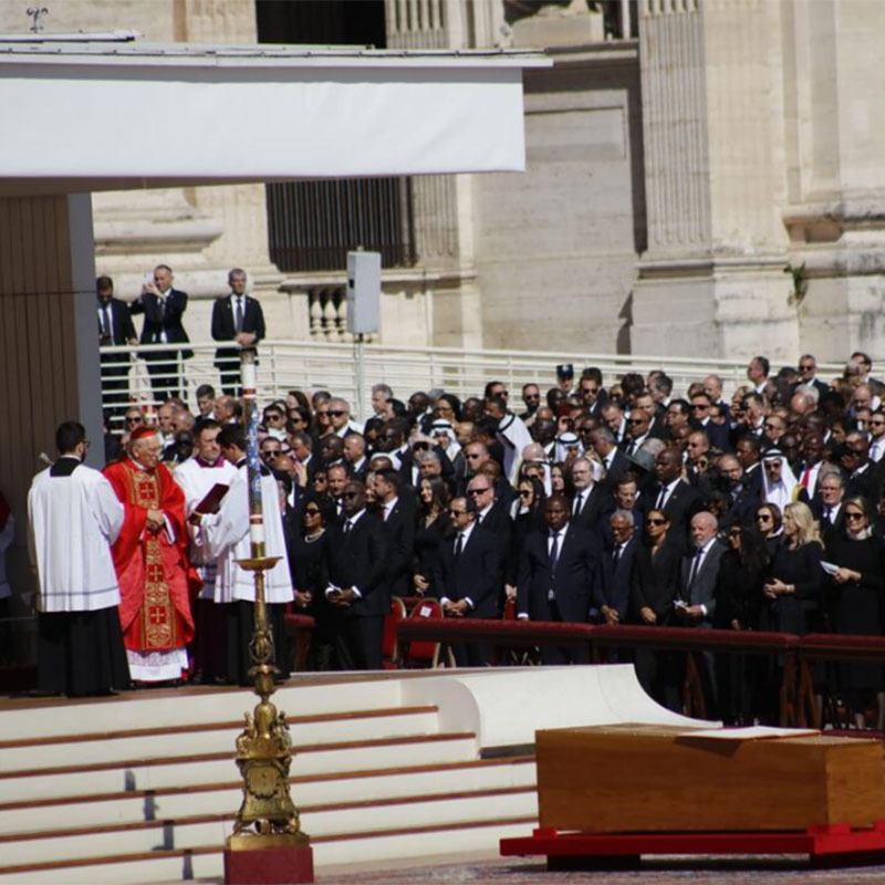 El adiós al papa Francisco
