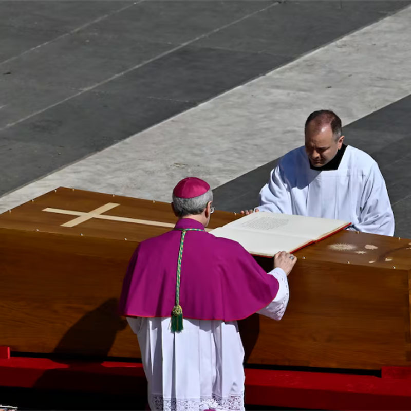 El adiós al papa Francisco