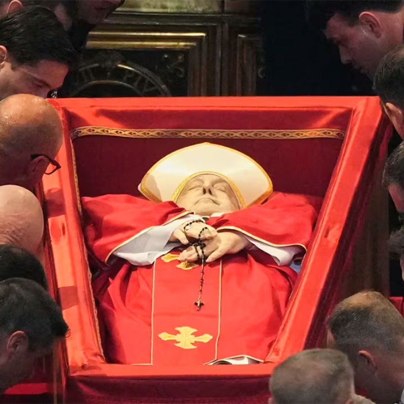 El adiós al papa Francisco