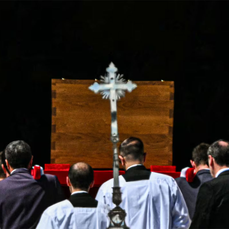 El adiós al papa Francisco