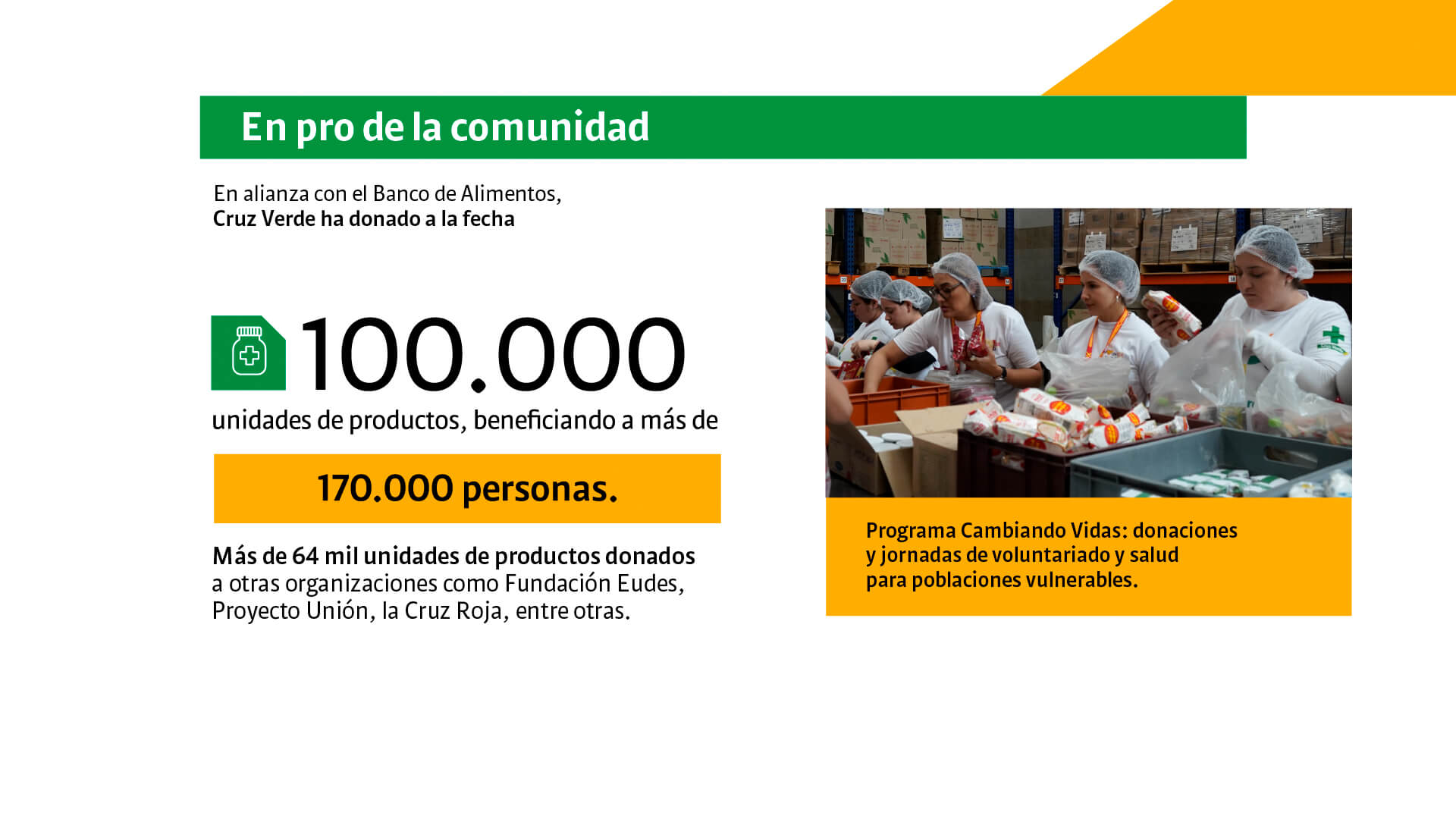Mucho más que droguerías: el impacto de Cruz Verde en las comunidades